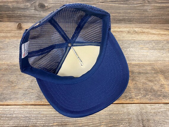 NOS 80s/90s Model Railroader Snapback Trucker Hat… - image 3