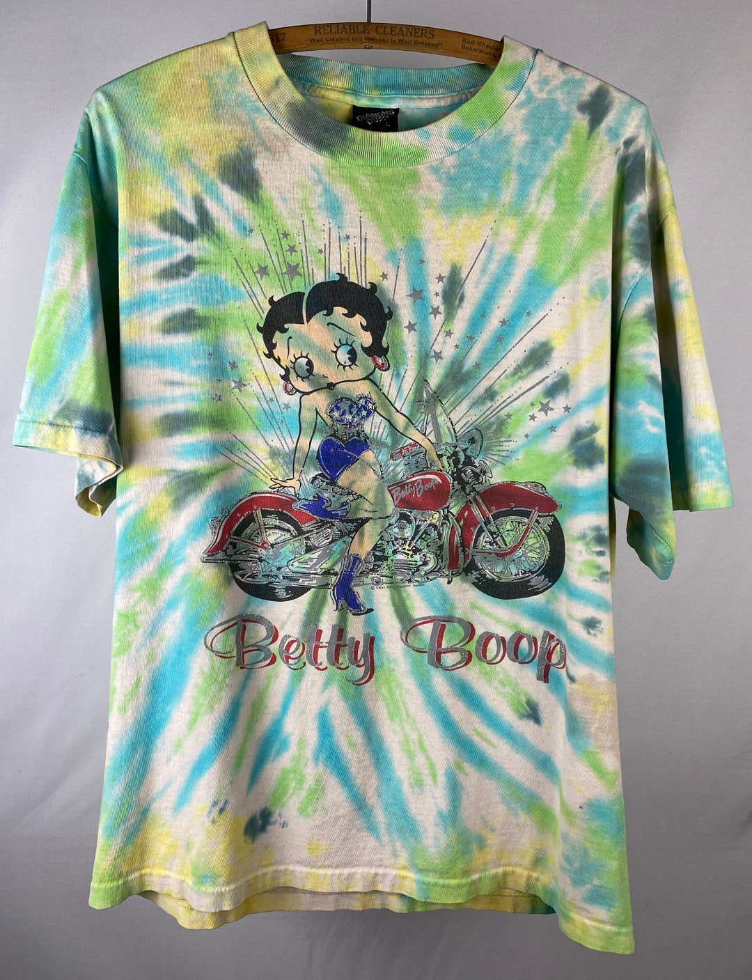 Betty Boop Graphic Tie Dye T-shirt | Made in USA | Heritage Clothing ...