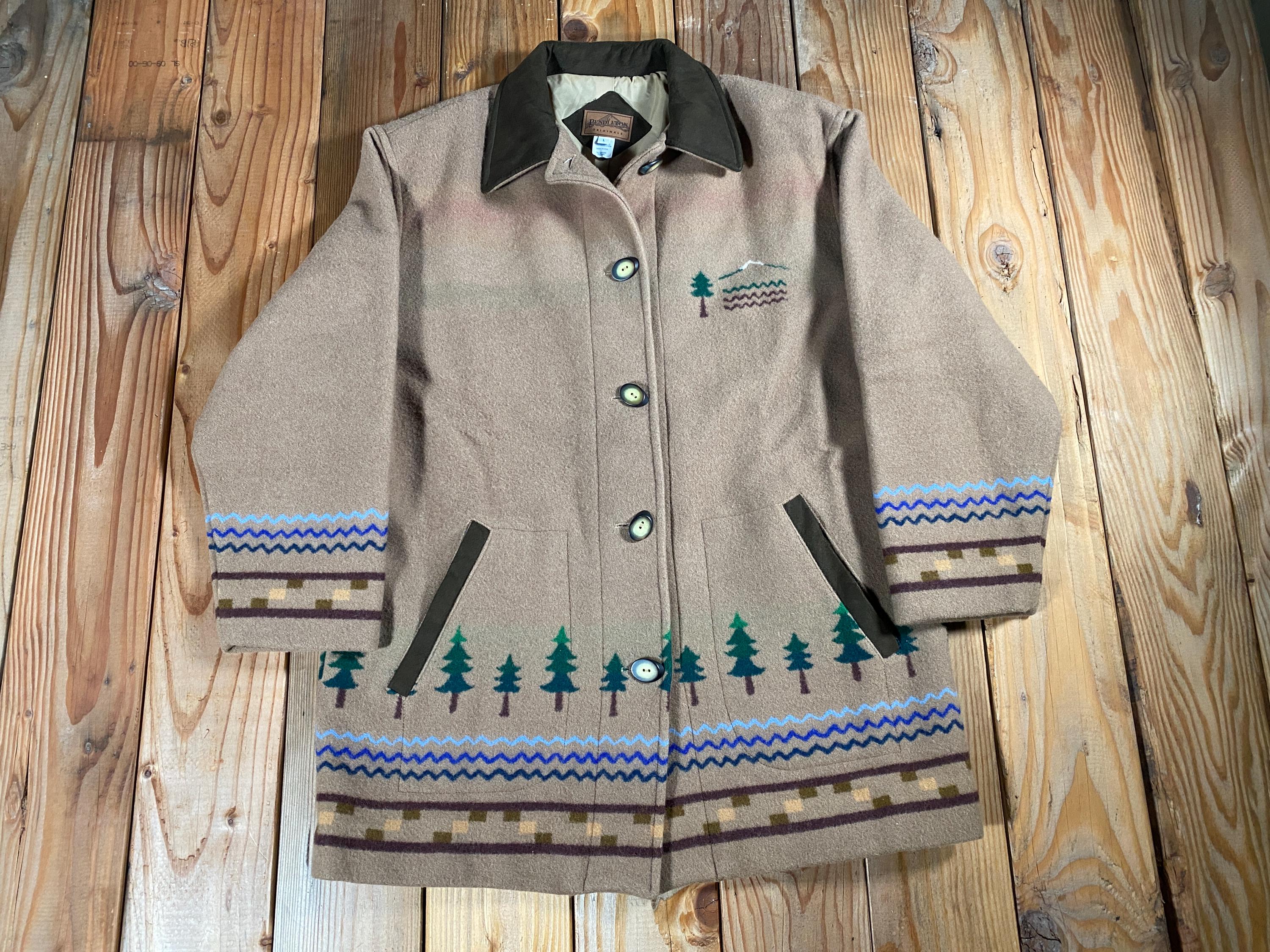 Vintage Pendleton Wool Jacket - Etsy