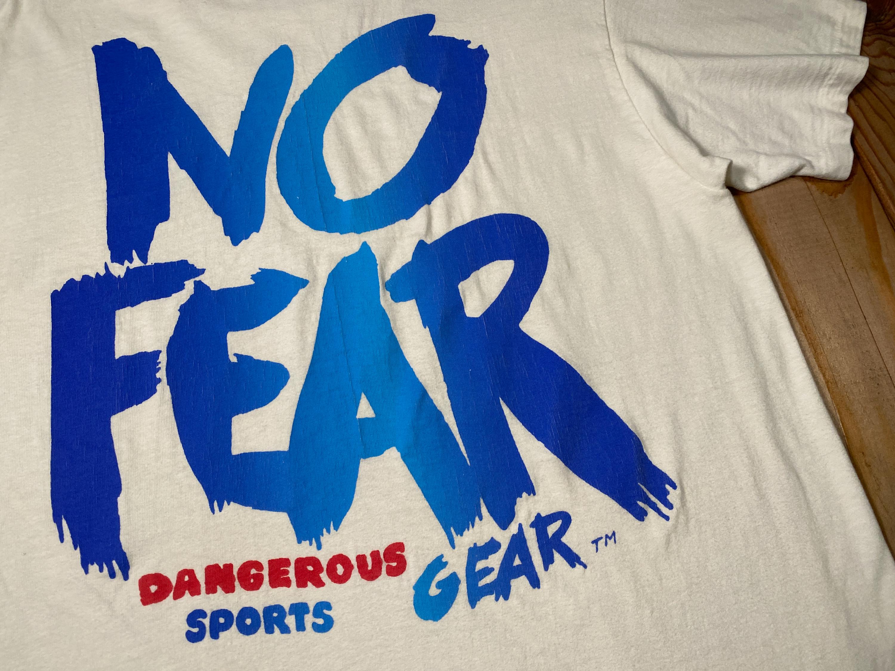 1990s No Fear Dangerous Sports Gear Graphic T-shirt - Large - Etsy