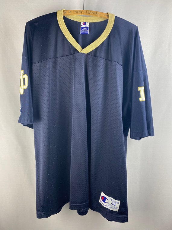 NOTRE DAME Vintage Jersey || 1990s 90s || Champion