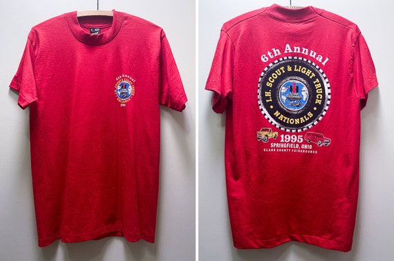 90s Fruit of the Loom BEST Graphic T Shirt | 6th Annual