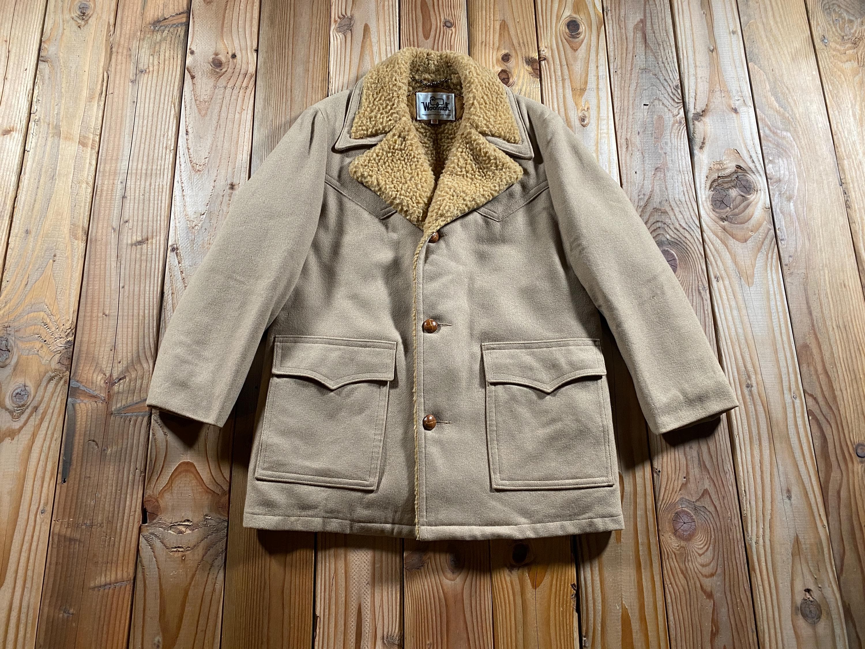 Woolrich 70s Coat - Etsy