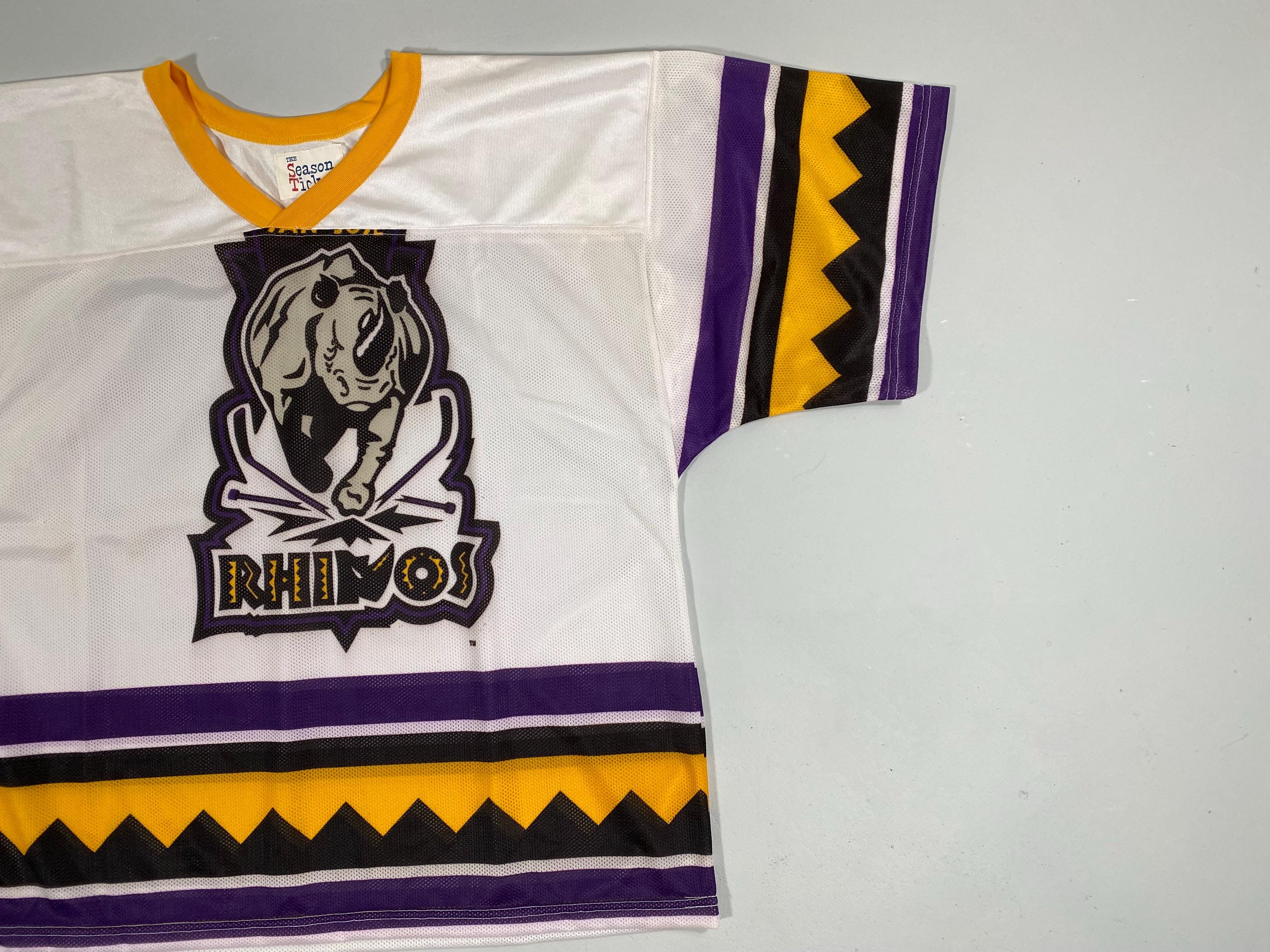 Vintage San Jose Rhinos Jersey 90s Roller Hockey International RHI