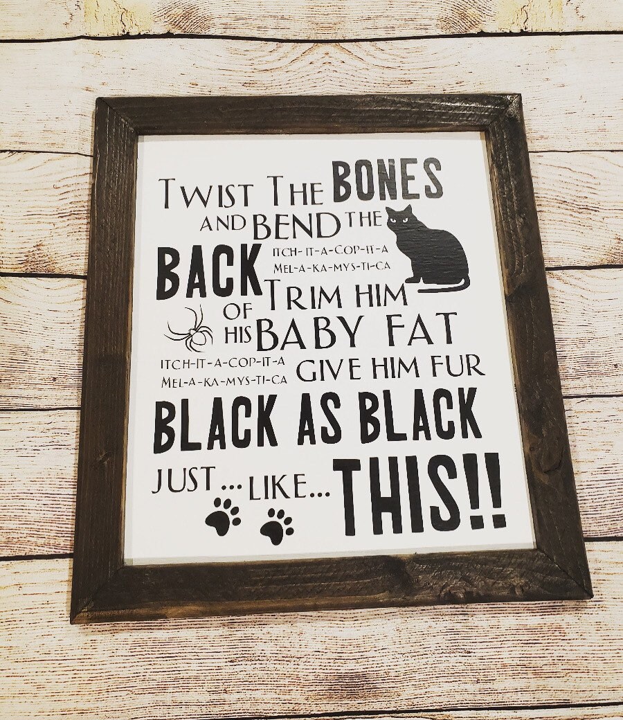 Hocus Pocus Spell | Etsy