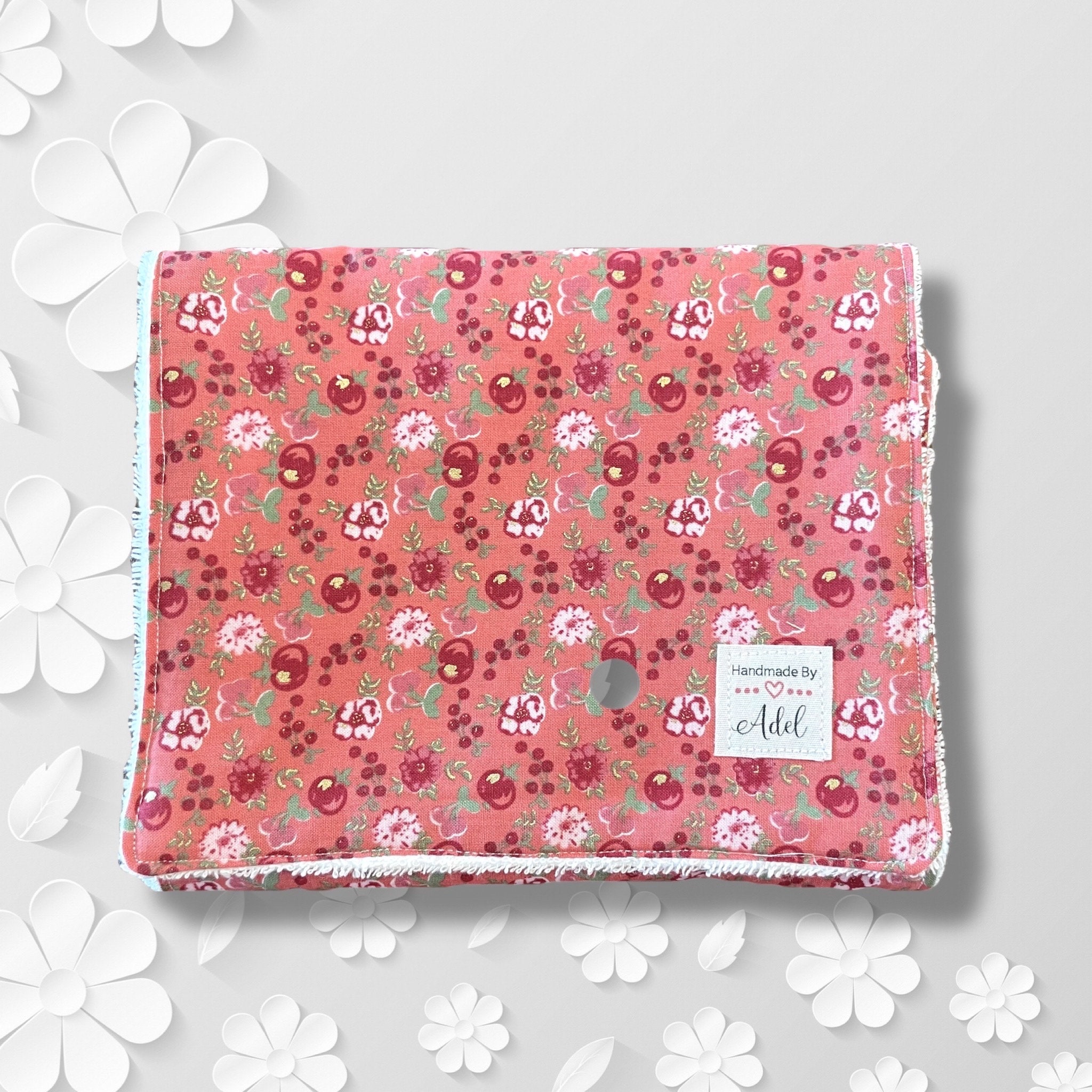 Burp Cloth Set Terry Backing Burp Cloth Set Burp Rags Etsy