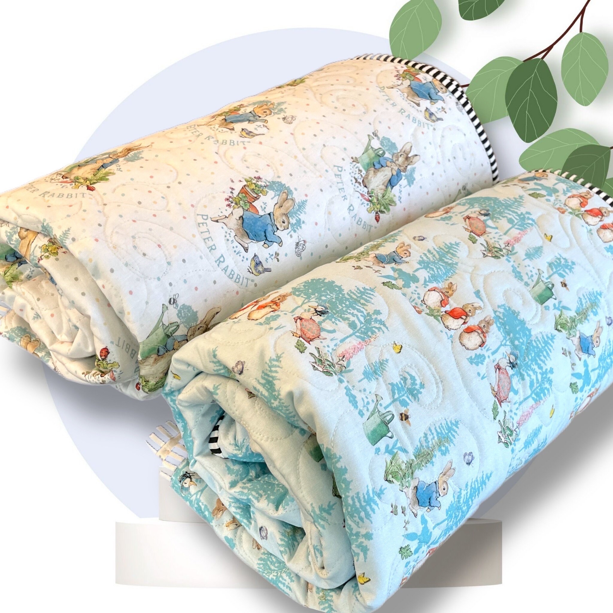 Peter rabbit fleece blanket sale