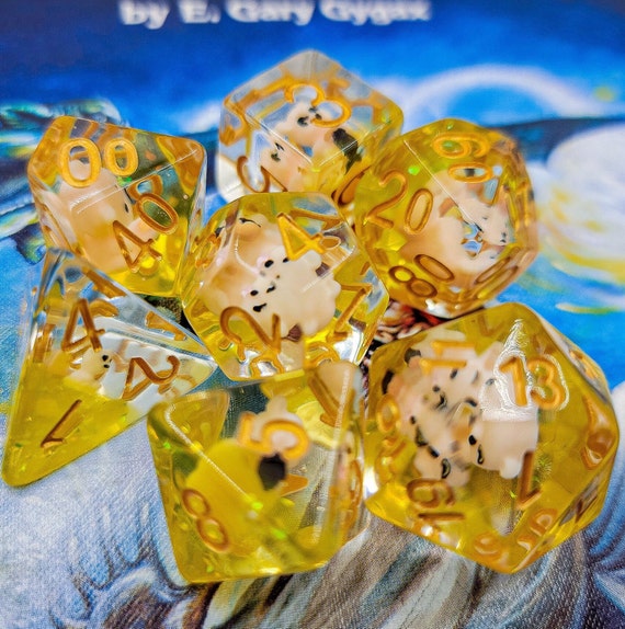 Polar Bear Role Playing Dice Set Polar Bear Role Playing Dice Set