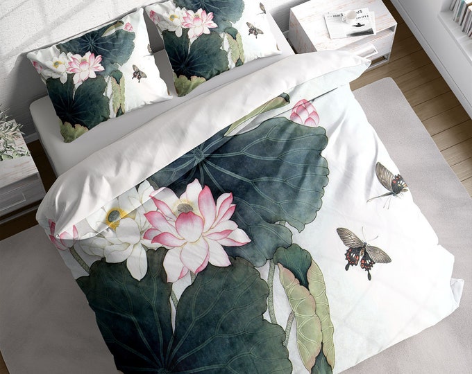 Lotus Mandarin Duck WJ1302033CL Duvet Cover Set main image 1