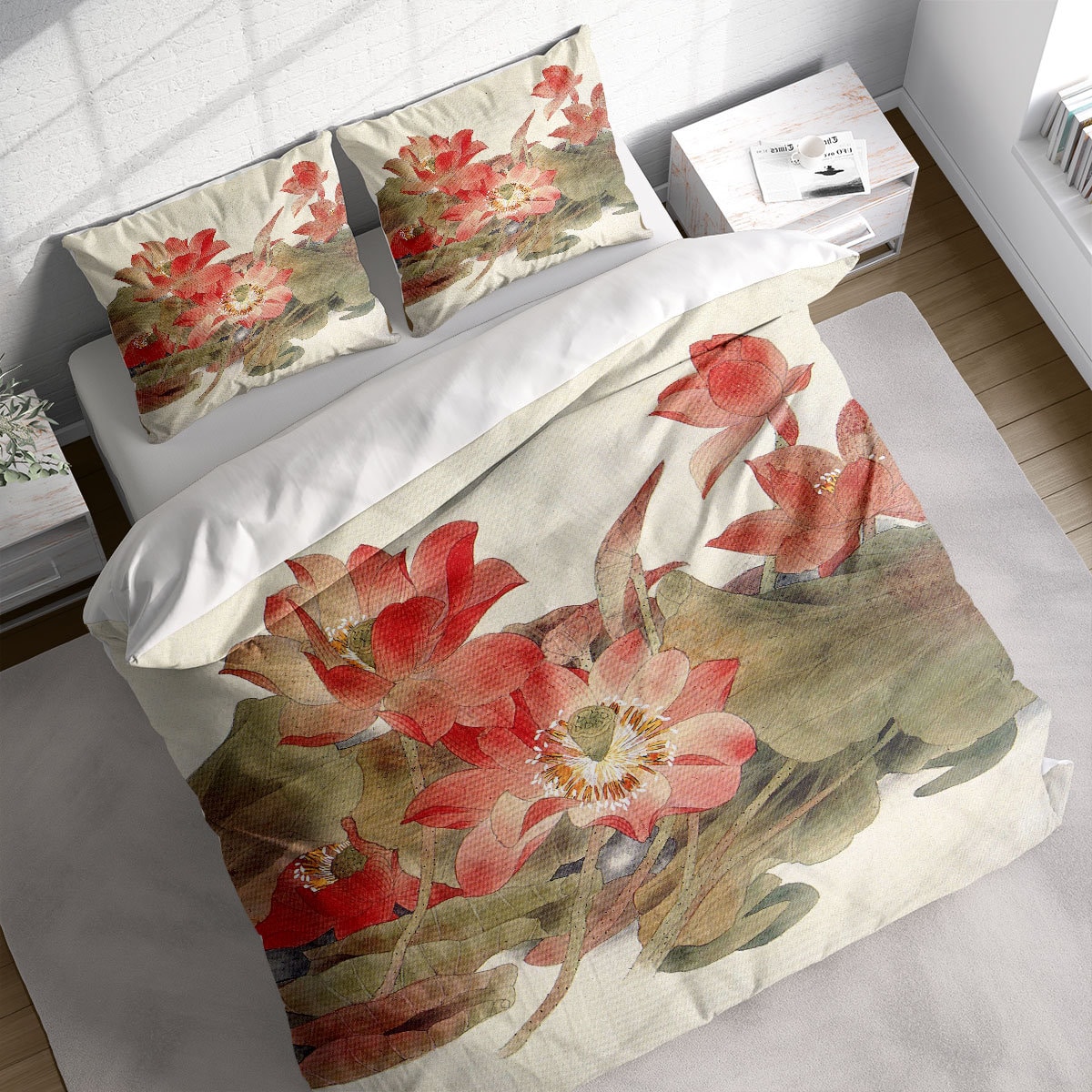 lotus spirea double quilt