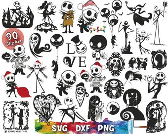 Baby Jack Skellington Svg Etsy