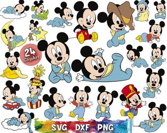 Download Baby Mickey Svg Etsy