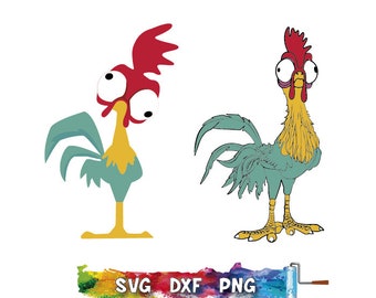Moana Chicken Svg Etsy