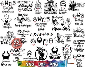 Download Disney Villains Svg Etsy