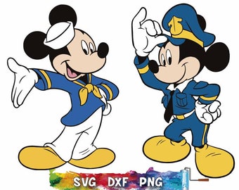 GSP Minnie Mouse Sailor Instant Download SVG