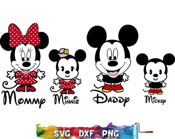Baby Mickey Svg Etsy