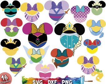Free Free 126 Disney Princess Mickey Head Svg SVG PNG EPS DXF File
