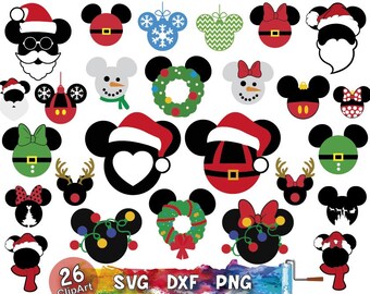Download Santa Mickey Etsy