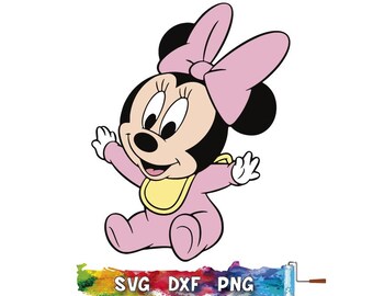 Free Free 345 Baby Minnie Mouse Svg Files SVG PNG EPS DXF File