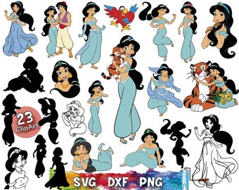 Free Free 165 Cricut Princess Jasmine Svg Free SVG PNG EPS DXF File