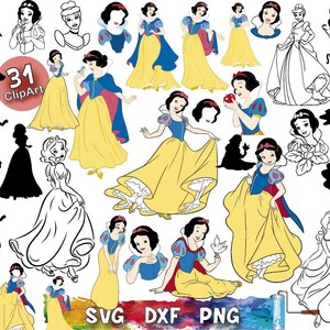 Download Baby Snow White Svg Snow White Svg Kid Snow White Svg Snow Etsy