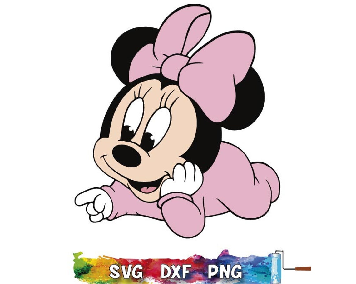 Download Baby Minnie SVG Disney Babies svg Disney svg Baby Minnie | Etsy
