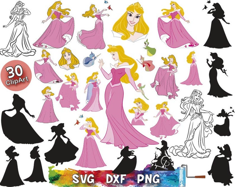 Download Princess Aurora Svg Sleeping Beauty svg Cricut svg Disney ...
