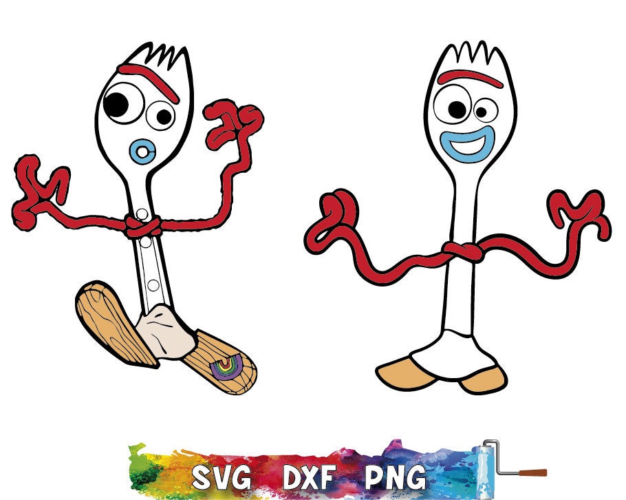 Forky svg Toy story svg Forky Forky cut file File | Etsy