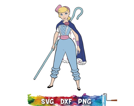 Bo peep doll svg Toy story svg Bo peep doll cut file File | Etsy