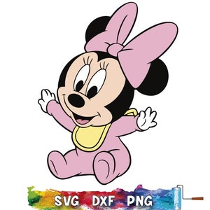 Free Free 133 Baby Minnie Svg SVG PNG EPS DXF File