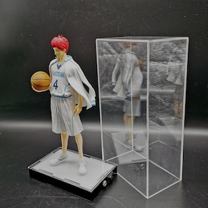 Clear Acrylic Toy Display Case Stylish Showcase for Collectible Action Figures, Dolls, and Miniatures to Protect and Highlight Your Treasure