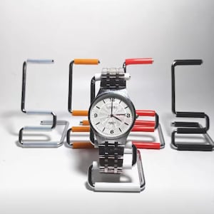 Premium Acrylic Watch Stand with Wire Design: Ideal for Showcasing Your Watches in a Modern and Elegant Way