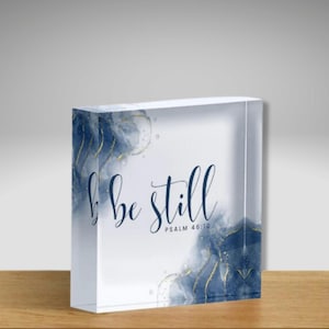 Personalized Acrylic Photo Block: Custom Keepsake Gift