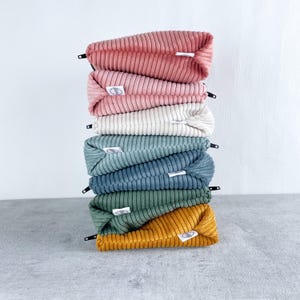 Cord Kosmetiktaschen 20x12cm | Passend für Handgepäcksgrößen | Schminktäschchen Breitcord | Handgemacht von mir