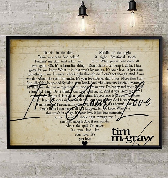 Its Your Love Lyrics