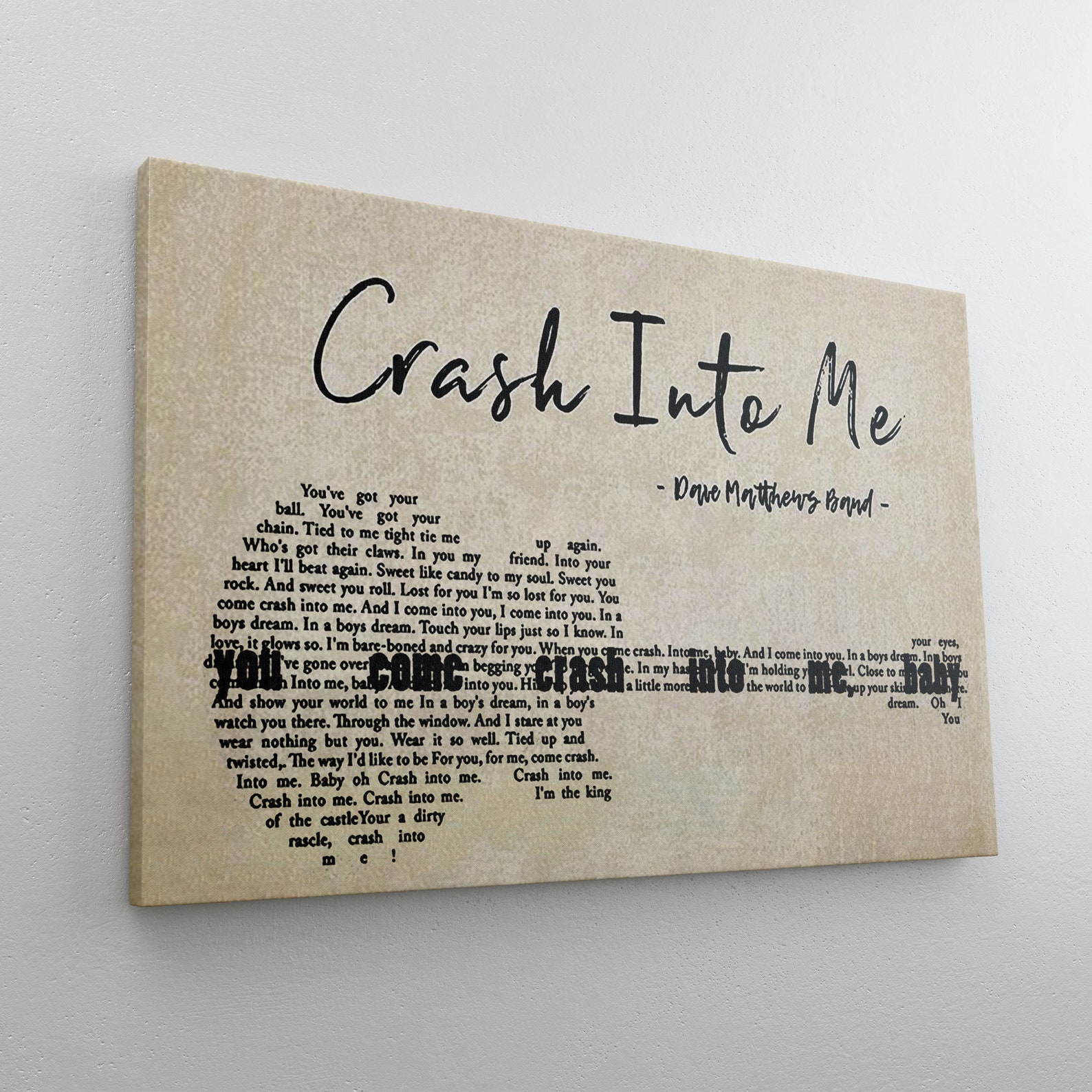 Crash Into Me Lyrics Dave Matthews at Fernando Thompson blog