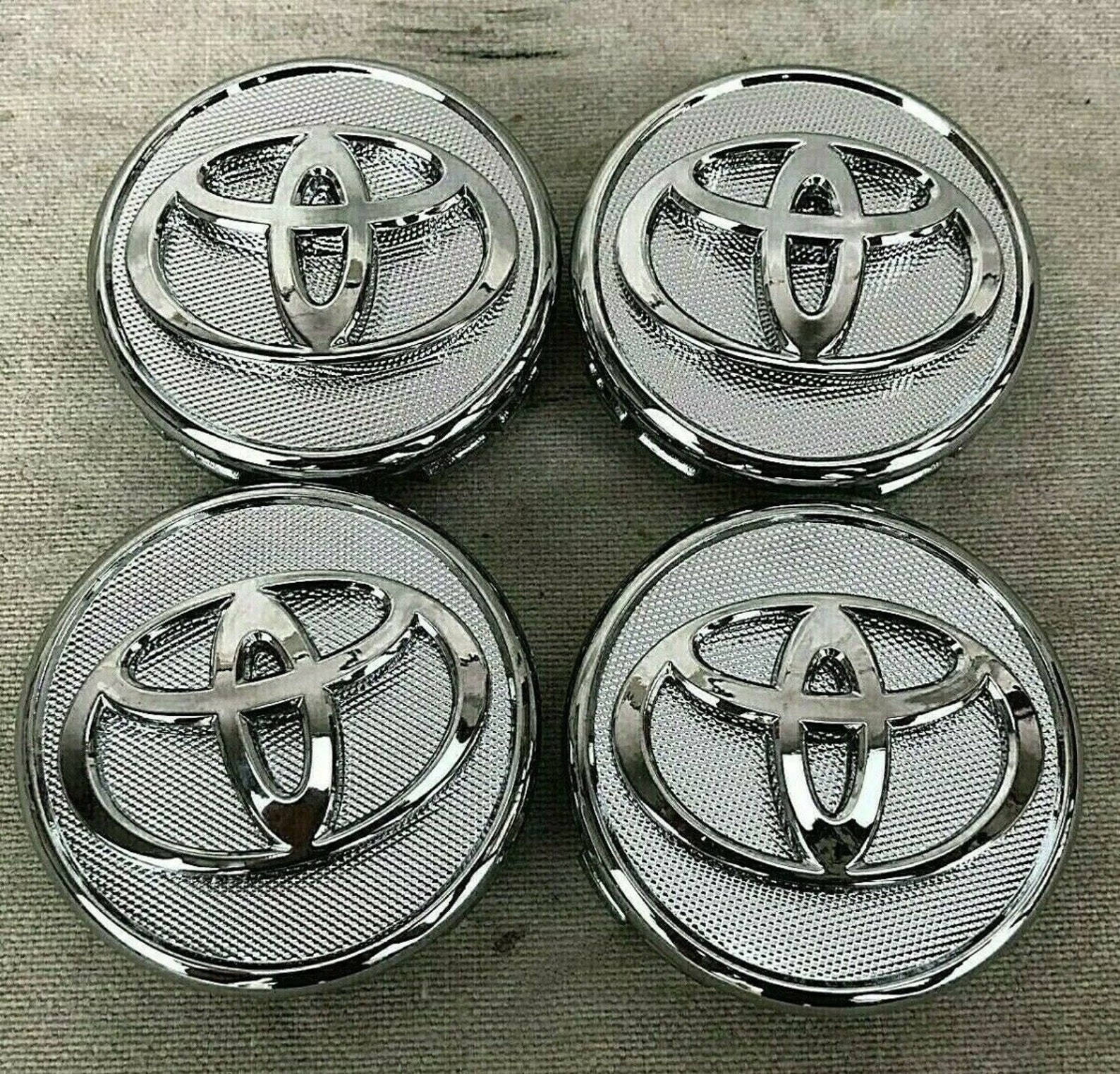 Toyota Wheel Center Cap Chrome 57 MM Corolla Yaris Prius Etsy