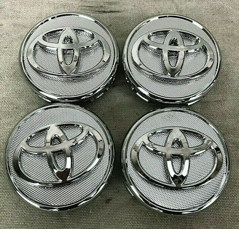 Toyota Wheel Center Cap Chrome 57 MM Corolla Yaris Prius Etsy
