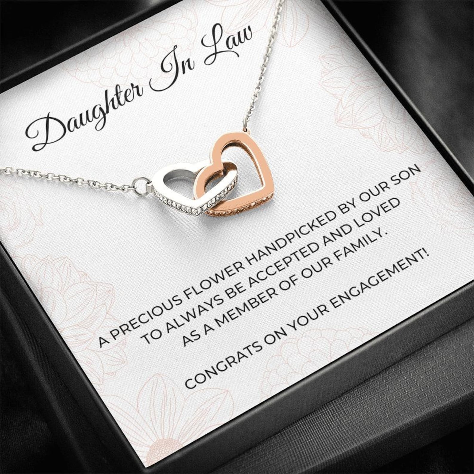 Engagement gift for future daughter in law from mother in law Etsy