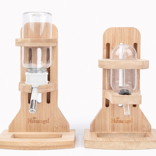 Guineapet® Kiln Dried Pine Wood Water Bottle Stand / Holder Etsy