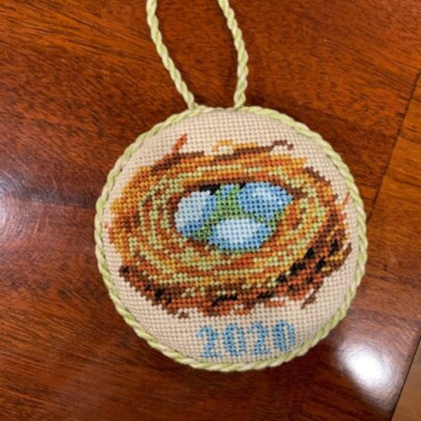 Needlepoint Ornament Finishing | Very Fast