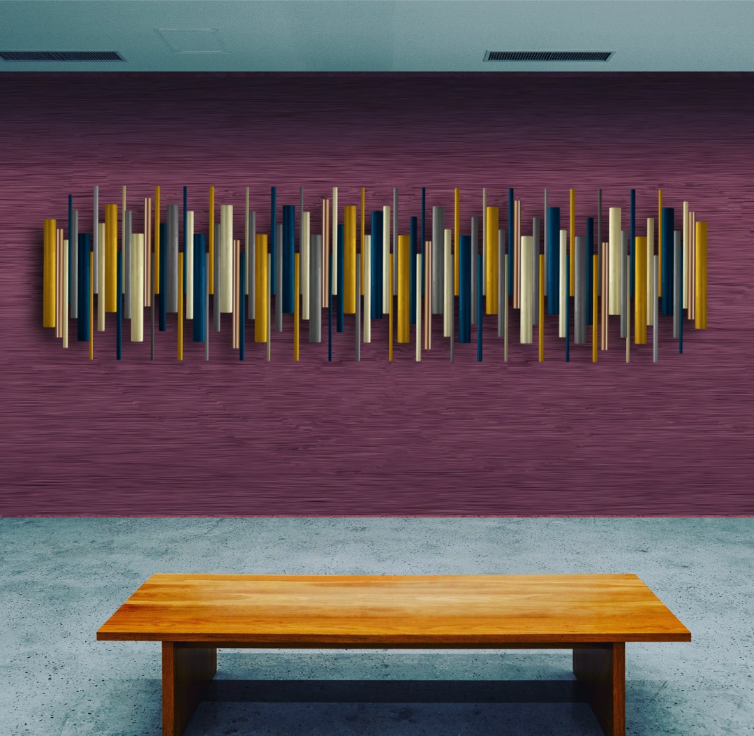 XL Wood Wall Art, Office Art, Boardroom Art, Stairwell Decor, 3d Wall ...
