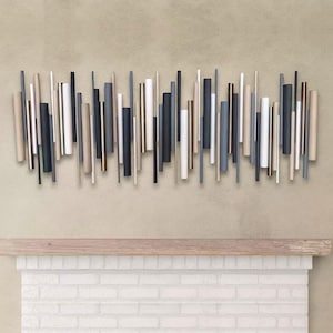 Neutral Tones Wall Art – Minimalist Wooden Wall Decor