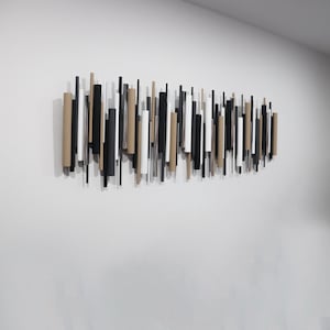 Neutral Tones Wall Art – Minimalist Wooden Wall Decor