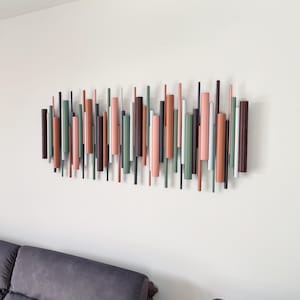 Custom 3D Wood Wall Art – Bespoke Sculpture in Your Colours and Size
