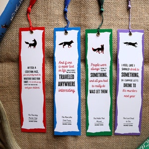 Thursday Murder Club Inspired Bookmarks | Richard Osman | The  Man Who Died Twice | Crime and Thriller | Crime Junkie | Crime Fiction |