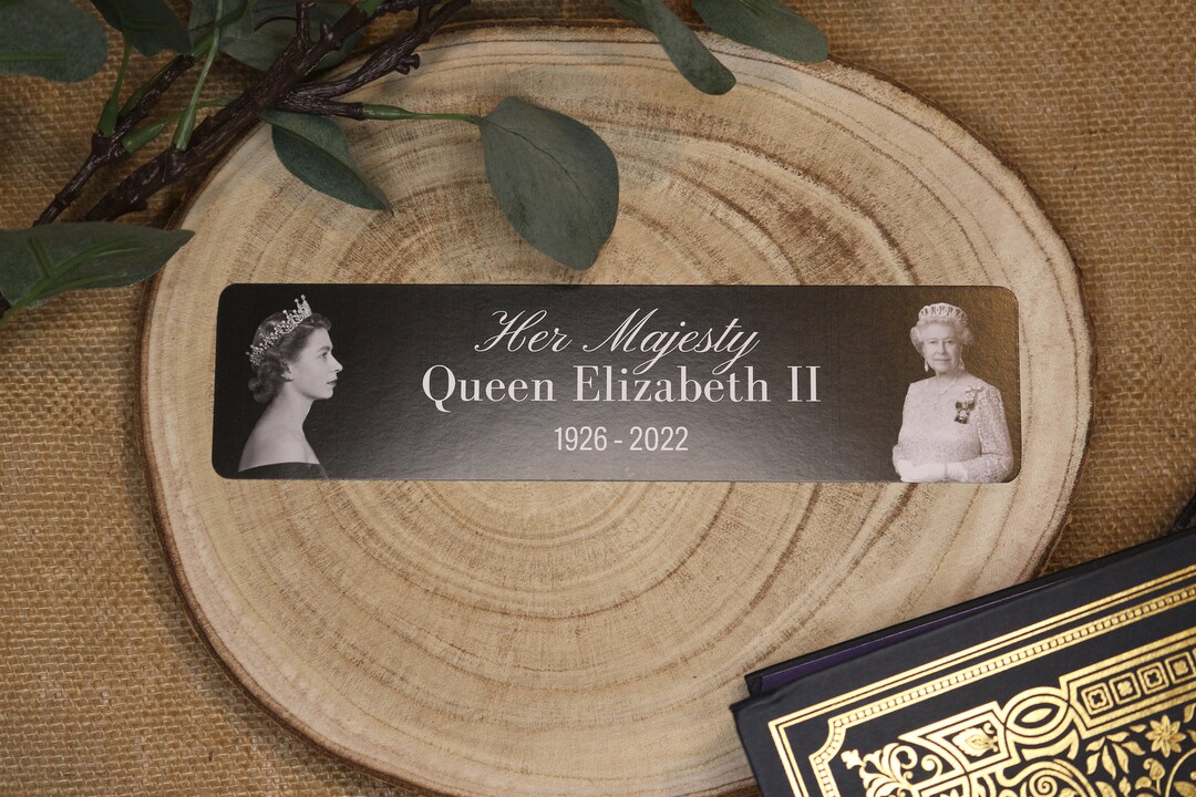 Queen Elizabeth II Memorabilia Bookmark, Handmade Bookmark, RIP