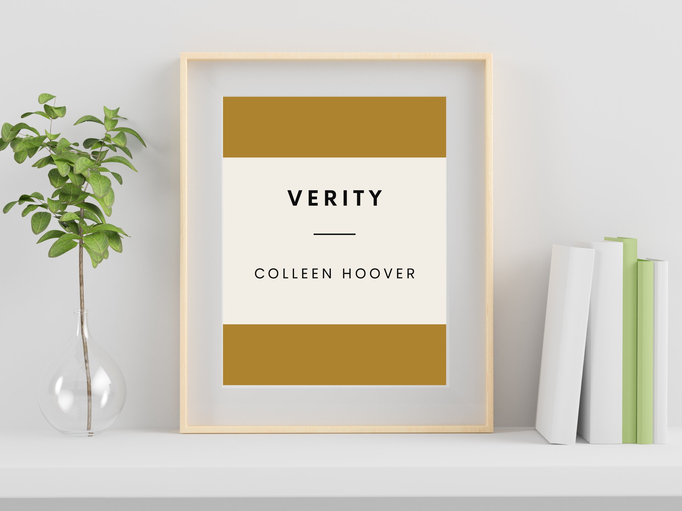 Verity - Colleen Hoover Poster for Sale by Singinglover
