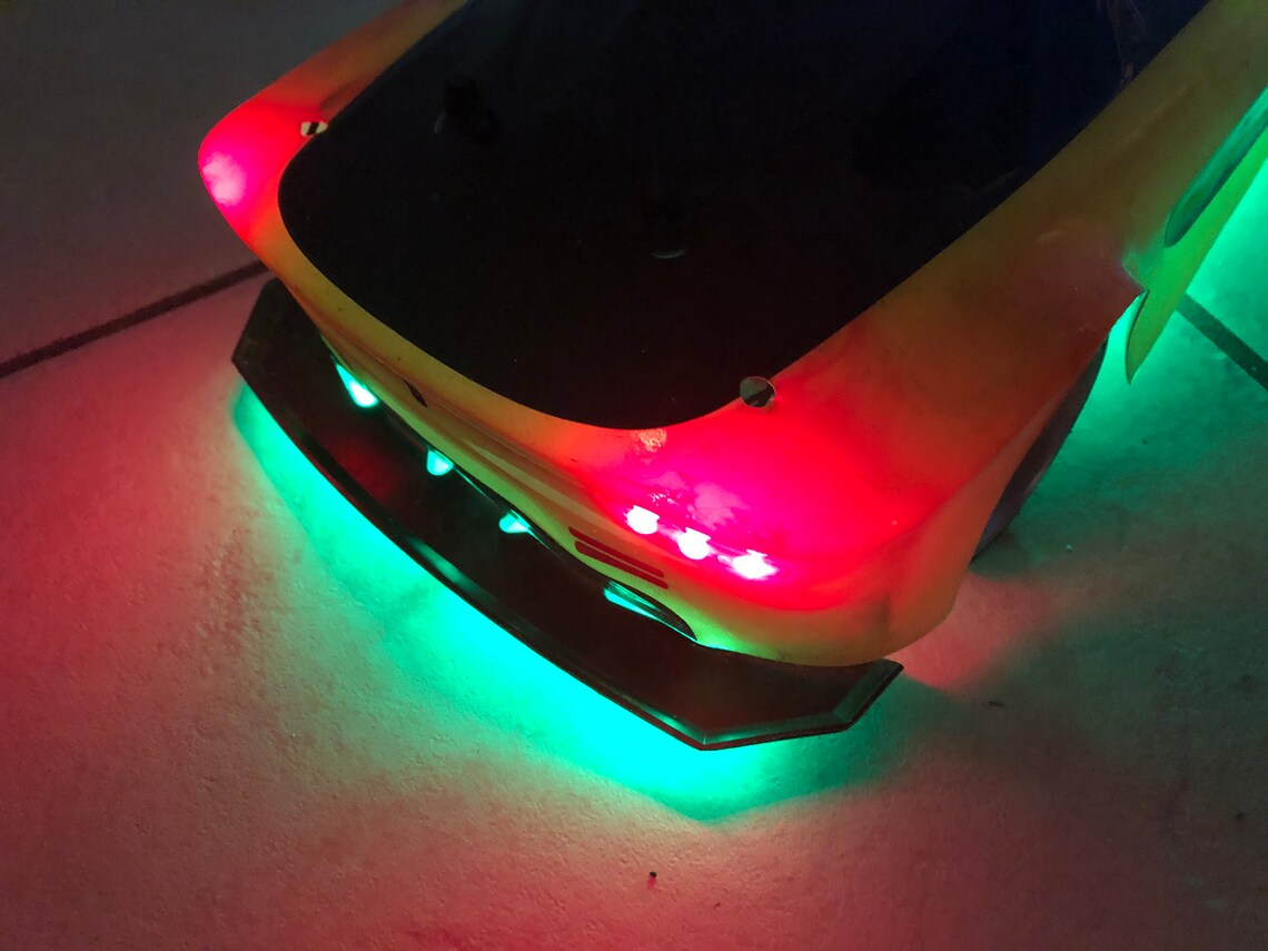 RC Car LED Harness Green Underglow Etsy