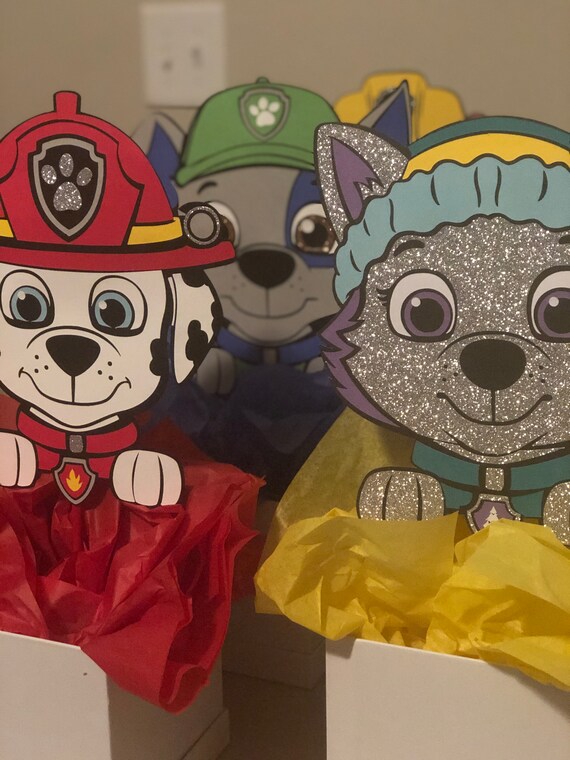 PAW PATROL CENTERPIECES - Etsy